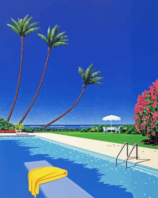 Summer Time Hiroshi Nagai Paint By Number