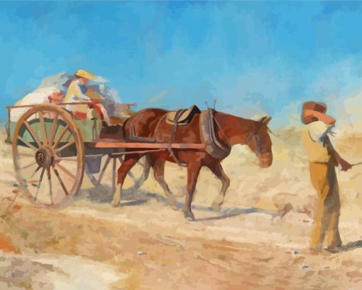 The North Wind By Mccubbin Paint By Number