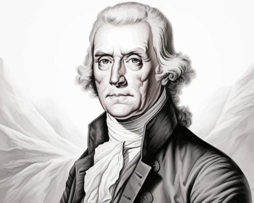 Thomas Jefferson Paint By Numbers