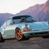 Vintage Porsche Car Paint By Numbers