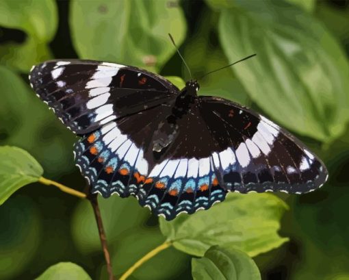 White Admiral Paint By Number