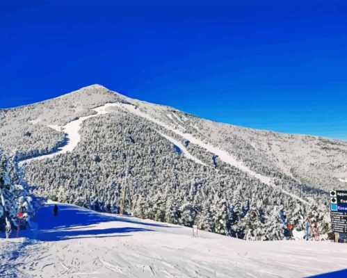 Whiteface Mountain Paint By Number