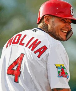 Yadier Molina Paint By Number