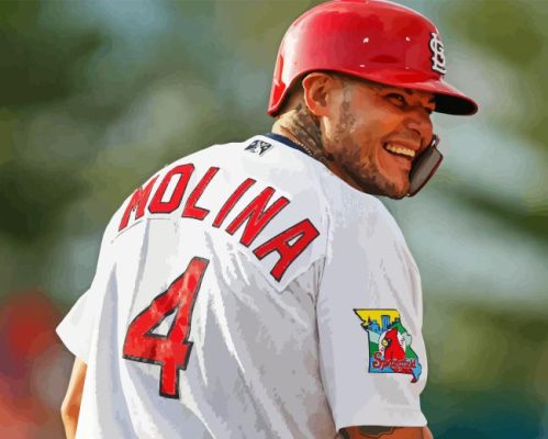 Yadier Molina Paint By Number