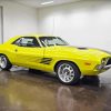Yellow 1974 Challenger Paint By Number