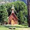 Yosemite Chapel Paint By Number