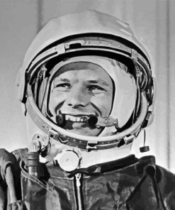 Yuri Gagarin Paint By Number